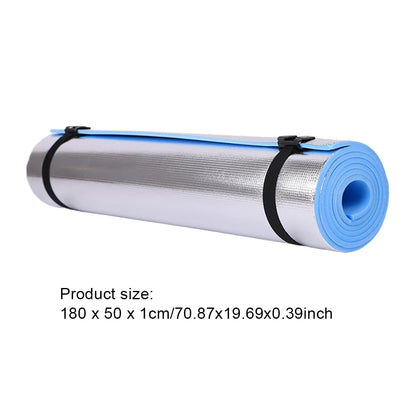 🧘‍♀️ EVA Anti-Rutsch Yoga- &amp; Fitnessmatte – Wasserdicht mit Aluminiumfolie (180×50×0,6 cm)