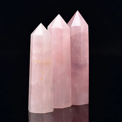 ✨ Natürlicher Kristall Obelisk-Stab – Reiki &amp; Chakra Heilstein (Verschiedene Größen &amp; Steine)
