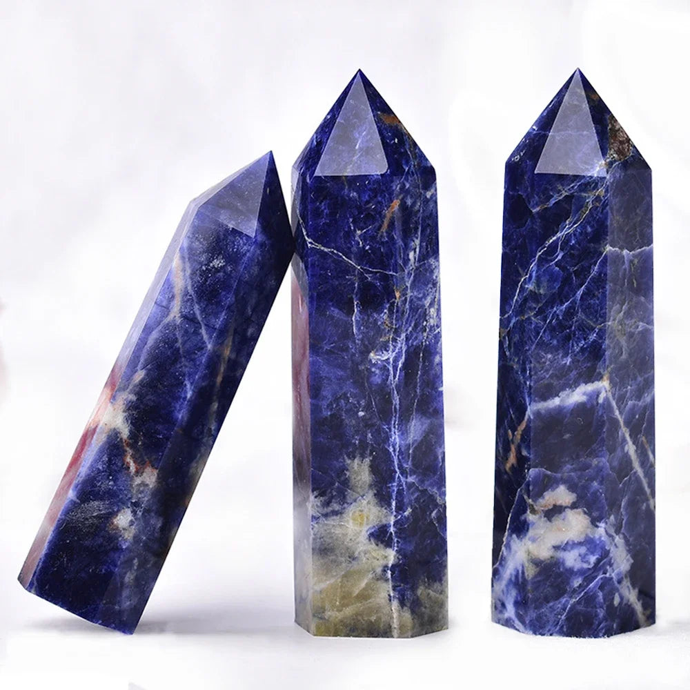 ✨ Natürlicher Kristall Obelisk-Stab – Reiki &amp; Chakra Heilstein (Verschiedene Größen &amp; Steine)