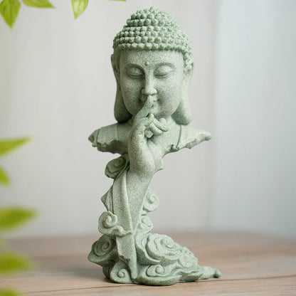 🧘‍♀️ Buddha-Statue für Heim, Zen-Garten &amp; Aquarium – Ruhe und Harmonie 🌿