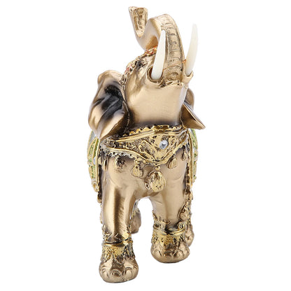 Feng Shui Elefantenfigur – Grüne Glücksstatue für Reichtum &amp; Harmonie