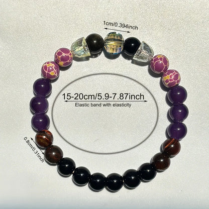 Rotes Tigerauge &amp; Imperial Jasper Perlenarmband – Handgefertigter Energie-Balancer (Unisex) 🔴