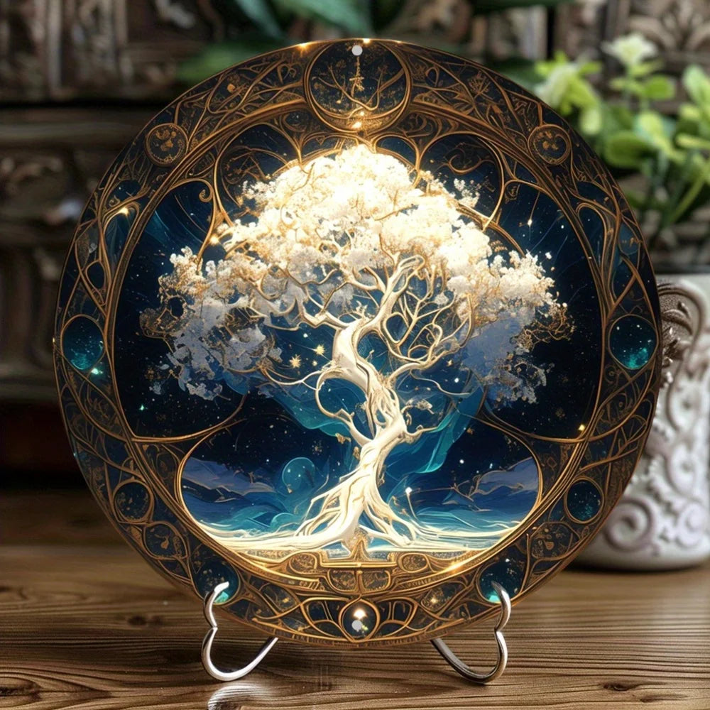 🌟 Versatile Aluminum Alloy Wall Decor – Stylish &amp; Functional
