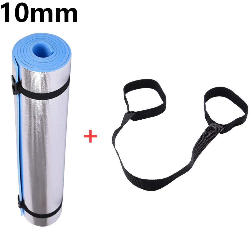 🧘‍♀️ EVA Anti-Rutsch Yoga- &amp; Fitnessmatte – Wasserdicht mit Aluminiumfolie (180×50×0,6 cm)