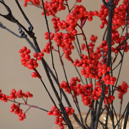 🌿 Chinesische Blumenarrangement-Zweig – Natürliche Eleganz für Zen-Dekoration