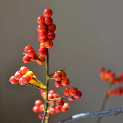 🌿 Chinesische Blumenarrangement-Zweig – Natürliche Eleganz für Zen-Dekoration