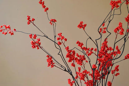🌿 Chinesische Blumenarrangement-Zweig – Natürliche Eleganz für Zen-Dekoration