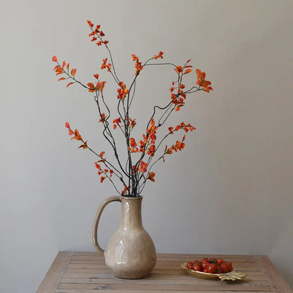 🌿 Chinesische Blumenarrangement-Zweig – Natürliche Eleganz für Zen-Dekoration