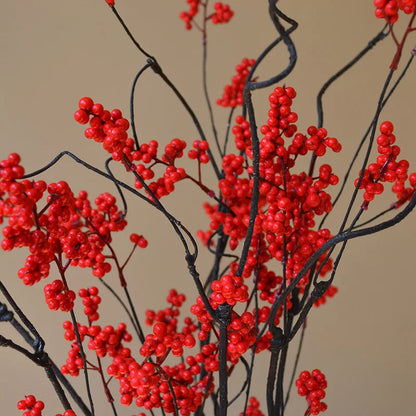 🌿 Chinesische Blumenarrangement-Zweig – Natürliche Eleganz für Zen-Dekoration