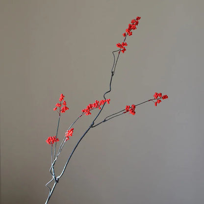 🌿 Chinesische Blumenarrangement-Zweig – Natürliche Eleganz für Zen-Dekoration