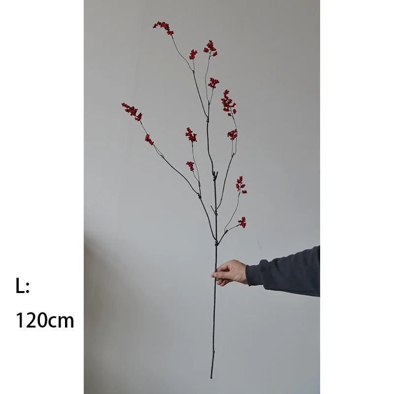 🌿 Chinesische Blumenarrangement-Zweig – Natürliche Eleganz für Zen-Dekoration