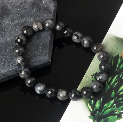 🌙 Labradorit &amp; Mondstein Perlenarmband – Reiki Glücksbringer-Schmuck für Frauen &amp; Paare