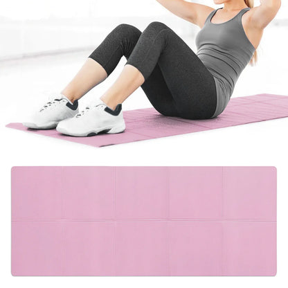 EVA Anti-Slip Yoga Mat – Lightweight &amp; Waterproof (173×61cm)