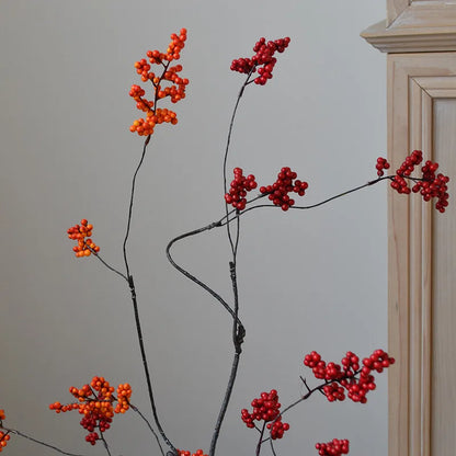 🌿 Chinesische Blumenarrangement-Zweig – Natürliche Eleganz für Zen-Dekoration