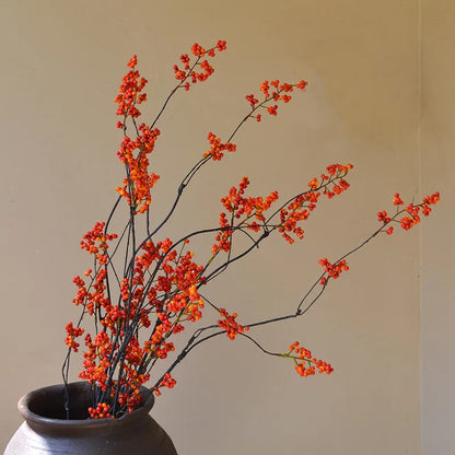 🌿 Chinesische Blumenarrangement-Zweig – Natürliche Eleganz für Zen-Dekoration