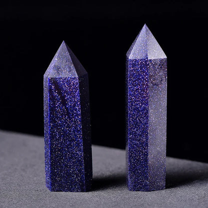 ✨ Natürlicher Kristall Obelisk-Stab – Reiki &amp; Chakra Heilstein (Verschiedene Größen &amp; Steine)