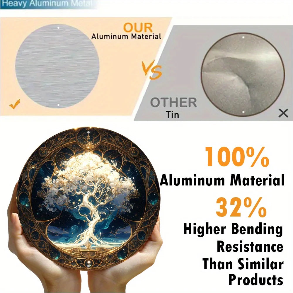 🌟 Versatile Aluminum Alloy Wall Decor – Stylish &amp; Functional