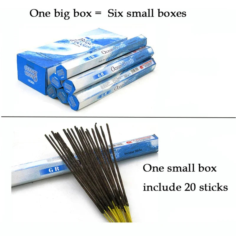 🌬️ Indische Räucherstäbchen – 20er-Pack für Meditation, Yoga &amp; Aromatherapie (23cm)