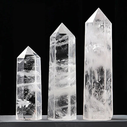 ✨ Natürlicher Kristall Obelisk-Stab – Reiki &amp; Chakra Heilstein (Verschiedene Größen &amp; Steine)