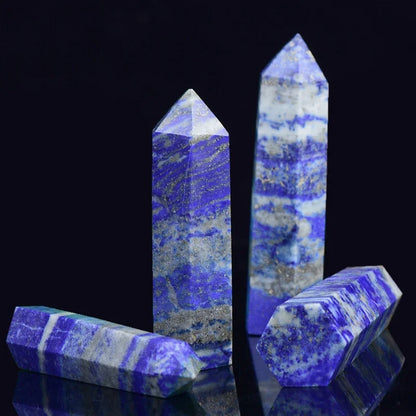 ✨ Natürlicher Kristall Obelisk-Stab – Reiki &amp; Chakra Heilstein (Verschiedene Größen &amp; Steine)