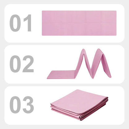 EVA Anti-Slip Yoga Mat – Lightweight &amp; Waterproof (173×61cm)