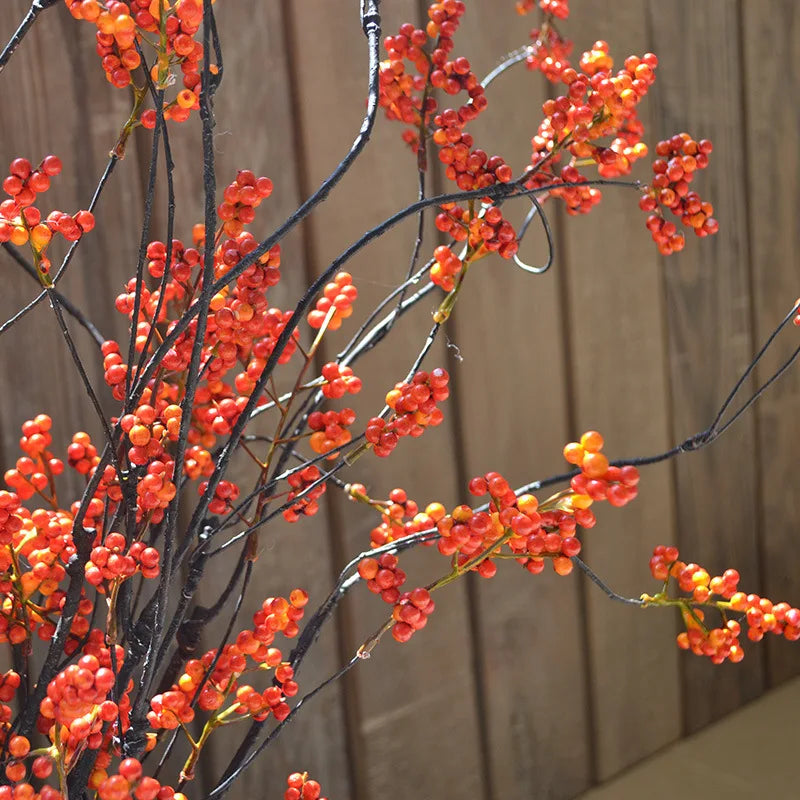 🌿 Chinesische Blumenarrangement-Zweig – Natürliche Eleganz für Zen-Dekoration